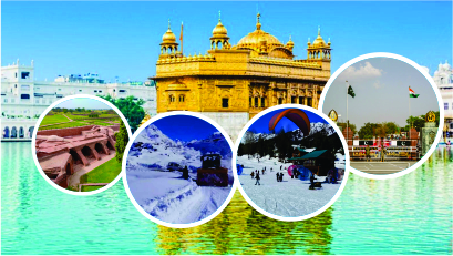 AMRITSAR - WAGAH BORDER - MANALI - ROHTANG PASS - CHANDIGARH - KURUKSHETRA